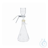 Glasfiltrationseinheit kompletrtt  1 Liter mit Schlauch...